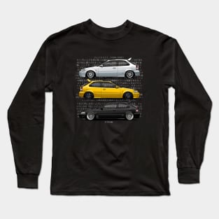 Civic's Ek - Type R Long Sleeve T-Shirt